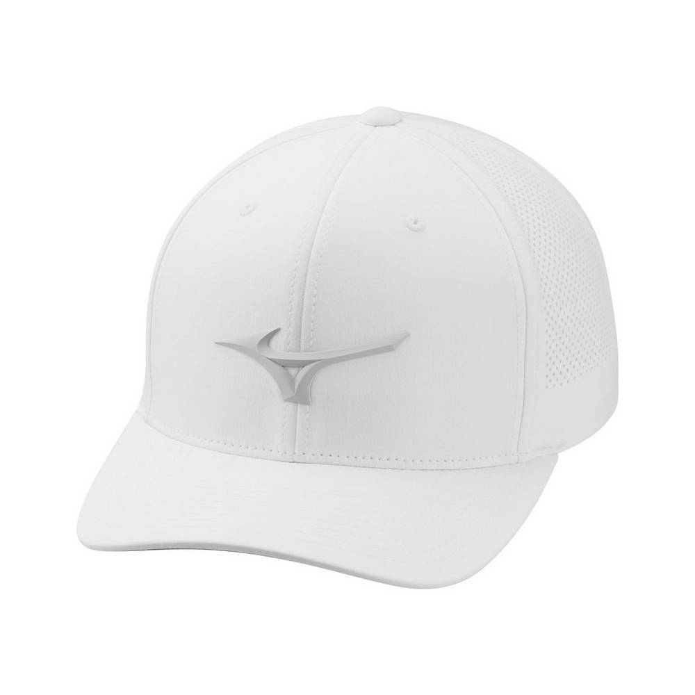 Mizuno Men's Tour Vent Adjustable Hat White (260335-RQO)